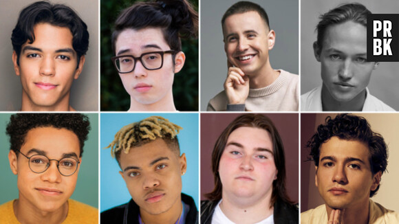 The Wilds saison 2 : voici Zack Calderon, Aidan Laprete, Nicholas Coombe, Charles Alexander, Miles Gutierrez-Riley, Reed Shannon, Tanner Ray Rook et Alex Fitzalan (de droite à gauche)