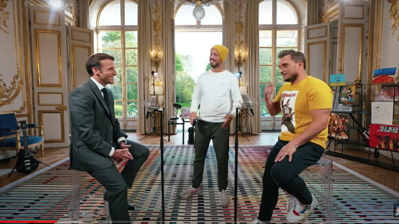 McFly et Carlito affronte Emmanuel Macron dans le concours d'anecdotes : leur vidéo dérange