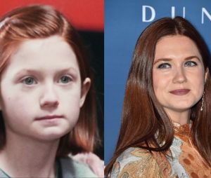 Bonnie Wright dans le premier film Harry Potter VS aujourd'hui