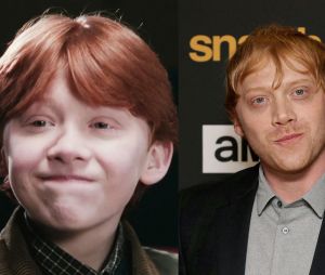 Rupert Grint dans le premier film Harry Potter VS aujourd'hui