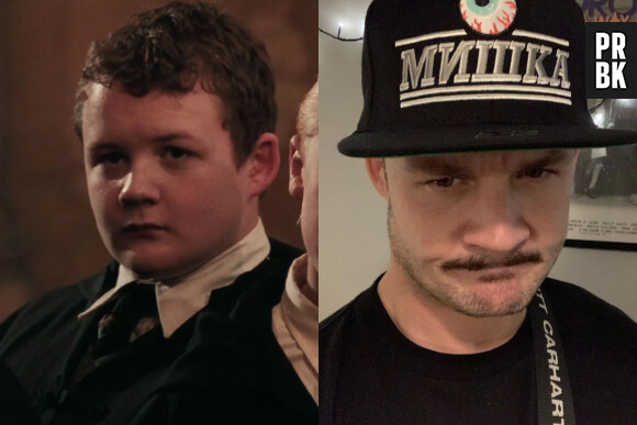 Joshua Herdman dans le premier film Harry Potter VS aujourd'hui