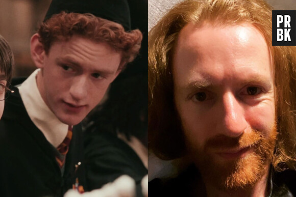 Chris Rankin dans le premier film Harry Potter VS aujourd'hui