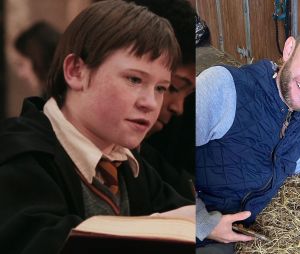Devon Murray dans le premier film Harry Potter VS aujourd'hui