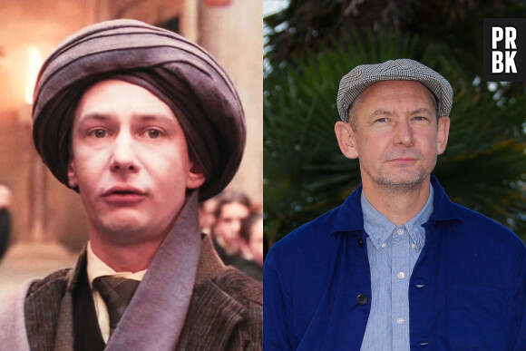 Ian Hart dans le premier film Harry Potter VS aujourd'hui