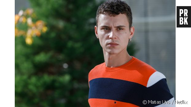 Arón Piper (Ander dans Elite sur Netflix) à Paris avec sa chérie Jessica Goicoechea pour la Fashion Week