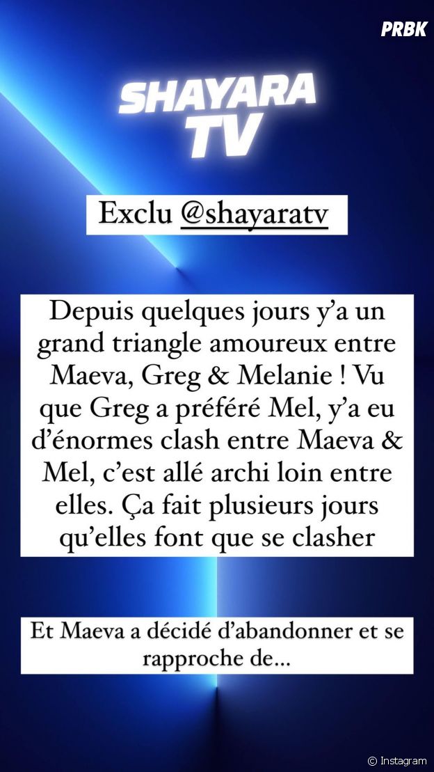 Maeva Ghenam vs Mélanie ORL : un gros clash selon Shayara TV