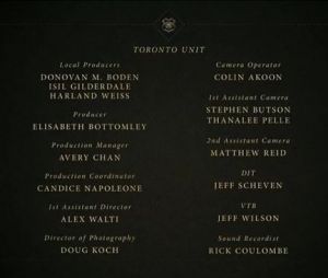 Harry Potter : Return to Hogwarts : Rupert Grint (Ron), Emma Watson (Hermione) et Daniel Radcliffe (Harry) n'étaient en fait pas réunis tous ensemble pour les retrouvailles. Rupert Grint a tourné les séquences à Toronto et a été ajouté au montage.