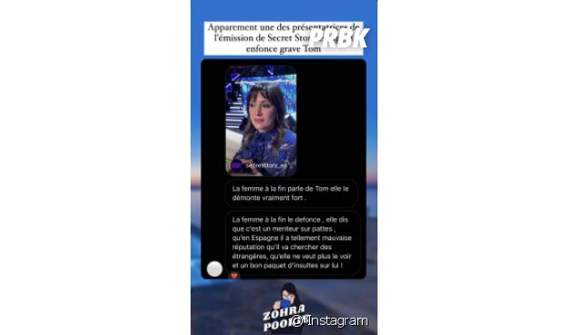 Sarah Lopez larguée par Tom Brusse en direct de Secret Story Espagne. La candidate aurait été utilisée par Tom pour sa notoriété, il n'aurait pas été sincère avec elle dans 10 couples parfaits 5.
