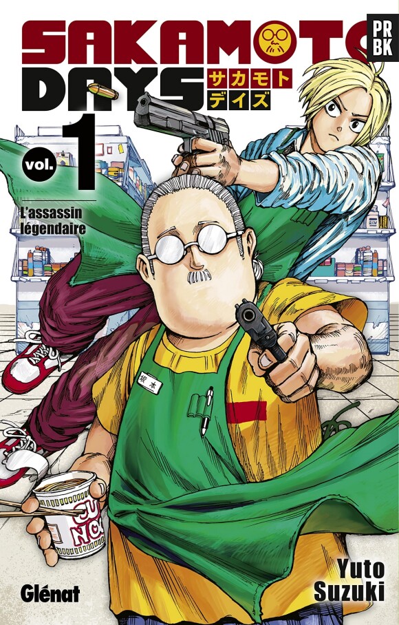 Les sorties mangas du mois de mars 2022 : Sakamoto Days - Tome 1 (Glénat)