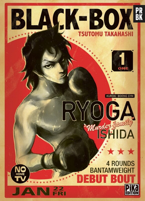 Les sorties mangas du mois de mars 2022 : Black-Box - Tome 1 (Pika Edition)