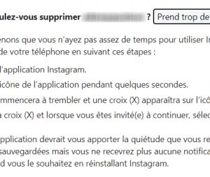 Comment supprimer son compte Instagram ?