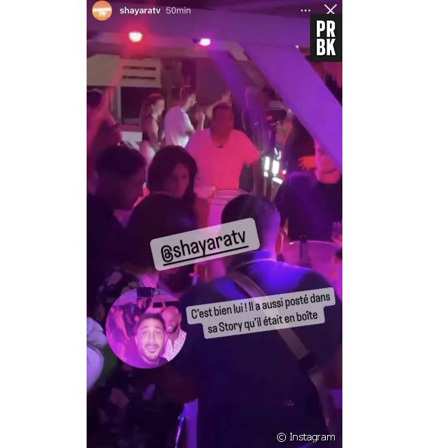Nathalie et Vivian ont été aperçus très proches en boîte de nuit.