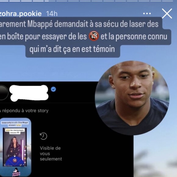 Zohra Pookie balance des dossiers sur Kylian Mbappé.