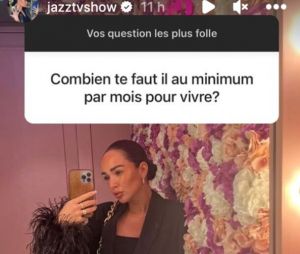 Jazz se confie sur la somme dont elle a besoin pour vivre et c'est fou !
