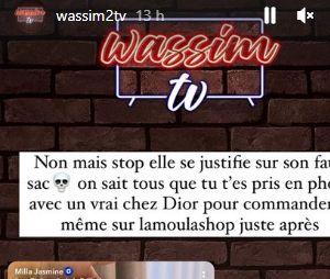 Milla Jasmine assure ne pas utiliser de contrefaçon