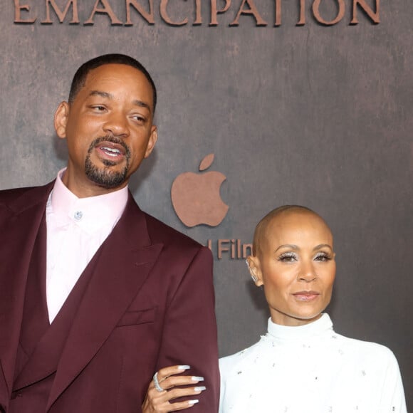 - Will Smith, Jada Pinkett Smith au photocall de la première du film "Emancipation" au cinéma Regency Bruin à Los Angeles le 30 novembre 2022.  30 November 2022 -Los Angeles, California - Celebs. Apple Film premiere of Emancipation held at Regency Bruin Theatre in Los Angeles 