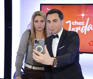 Exclusif - Amandine Pellissard - Jordan de Luxe pose avec ses invités de l'émission "Chez Jordan" à Paris le 15 octobre 2022. © ©édric Perrin/Bestimage  (No Web - pour suisse et Belgique) 
