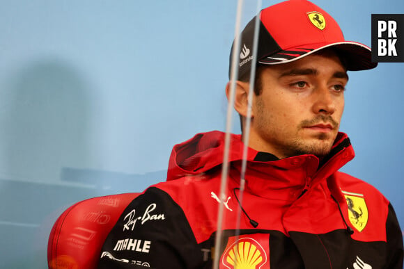 Grand prix de Formule 1 du Japon à Suzuka le 9 octobre 2022. © Dppi / Panoramic / Bestimage  Charles Leclerc (MON) Ferrari, portrait in the post race FIA Press Conference during the Formula 1 Honda Japanese Grand Prix 2022, 18th round of the 2022 FIA Formula One World Championship from Octobre 7 to 9, 2022 on the Suzuka International Racing Course, in Suzuka, Mie Prefecture, Japan -