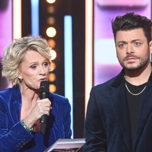 Sophie Davant et Kev Adams - 36ème Edition du Téléthon à Paris. Le 2 décembre 2022 © Coadic Guirec / Bestimage