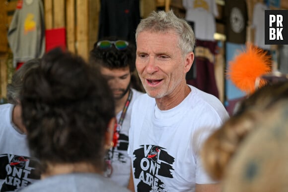 Denis Brogniart lors du festival Solidays sur l'Hippodrome de Longchamp à Paris le 26 juin 2022. © Lionel Urman / Panoramic / Bestimage