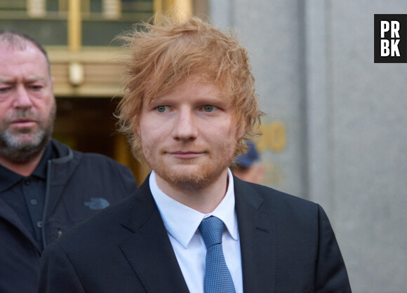 Ed Sheeran est actuellement en plein procès.
Ed Sheeran, est en plein procès à New York ou il est accusé de plagiat avec sa chanson "Thinking out loud" sur le tube de Marvin Gaye, "Let's get it on" le 1er mai 2023.