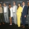 Wilmer Valderrama, Gary Cole, Diona Reasonover, Sean Murray, Katrina Law and Rocky Carroll au photocall "A Tribute to NCIS Universe" lors du PaleyFest LA 2022 à Los Angeles, le 10 avril 2022.