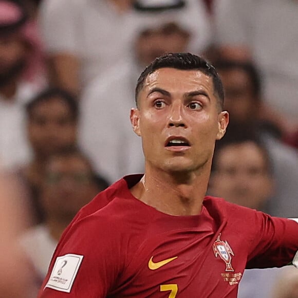 Cristiano Ronaldo - Match Portugal - Uruguay (2-0) lors de la Coupe du Monde 2022 au Qatar, le 28 novembre 2022. © Seshadri Sukumar/Zuma Press/Bestimage