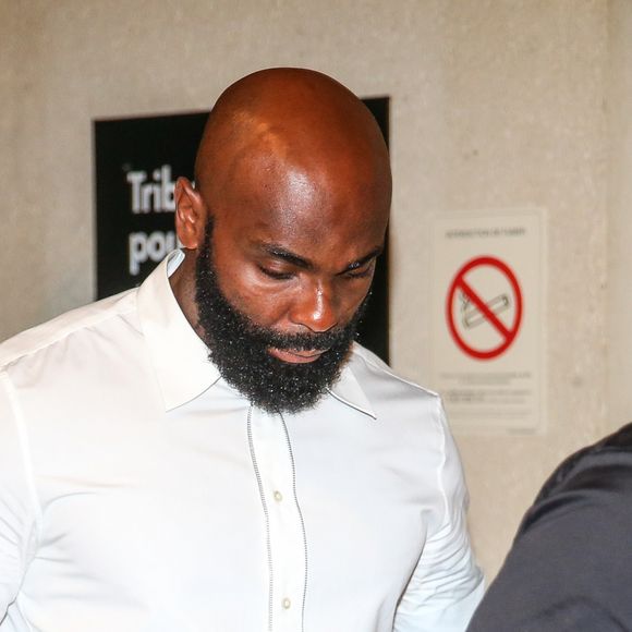 Mais Kaaris semble ouvert à une réconciliation.
Kaaris de son vrai nom Okou Armand Gnakouri - Les rappeurs Kaaris et Booba, ainsi que neuf autres prévenus, ont été jugés ce jeudi devant le tribunal correctionnel de Créteil pour violences aggravées et vols en réunion après leur bagarre à Orly le 1er août dernier le 6 septembre 2018.