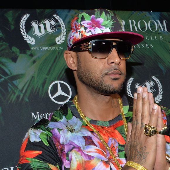 Showcase de Booba au VIP Room à Cannes le 19 mai 2014.