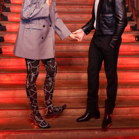 Zendaya et son compagnon Tom Holland à la première du film "Spider-Man: No Way Home" à Londres, le 5 décembre 2021.  "Spider-Man: No Way Home" premiere in London, December 5th, 2021. 