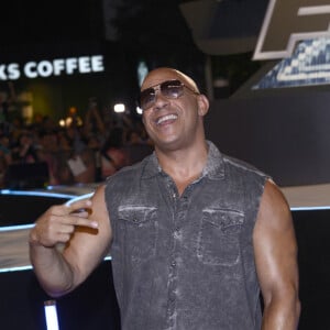 Vin Diesel à la première du film "Fast & Furious X" à Mexico, le 16 mai 2023. © Carlos Tischler/eyepix via Zuma Press/Bestimage