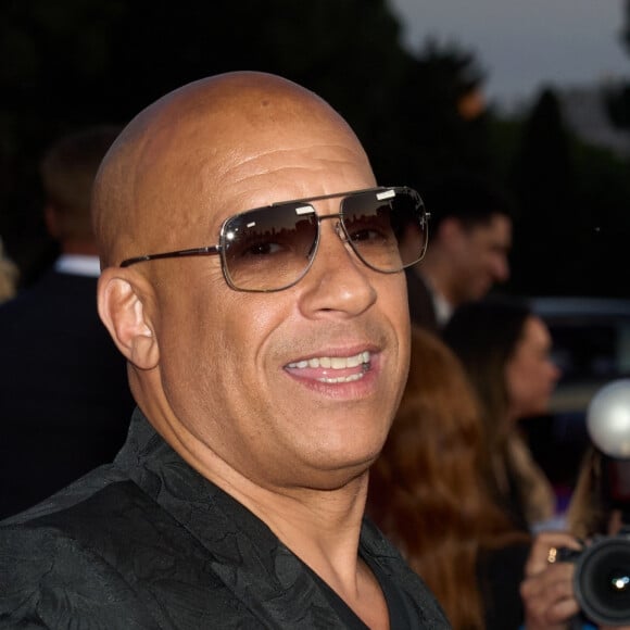 Vin Diesel à la première du film "Fast & Furious X" à Rome, le 12 mai 2023.