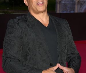 Vin Diesel à la première du film "Fast &amp; Furious X" à Rome, le 12 mai 2023.
