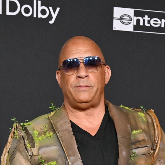 Vin Diesel à la première du film "Les Gardiens de la Galaxie 3" à Los Angeles, le 27 avril 2023.