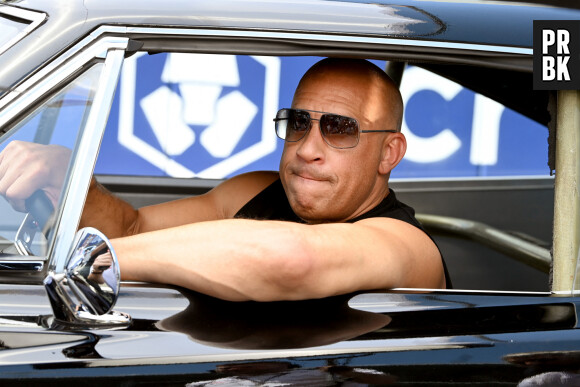Vin Diesel - People au Grand Prix de Formule 1 à Miami le 4 mai 2023.