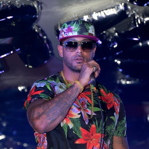 Booba est au centre d'une nouvelle polémique.
Archives - - Concert de Booba au Vip Room de Cannes. Le 19 mai 2014