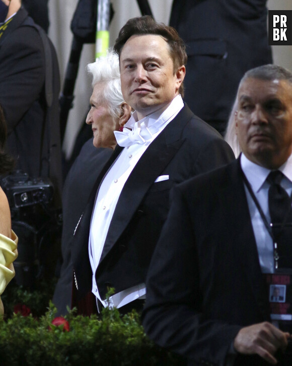 Naissance - Elon Musk a eu des jumeaux avec une dirigeante de sa startup Neuralink - Elon Musk - Les célébrités arrivent à la soirée du "MET Gala 2022" à New York, le 2 mai 2022.