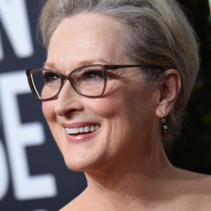 Meryl Streep sur le tapis rouge de la 75ème cérémonie des Golden Globe Awards au Beverly Hilton à Los Angeles, le 7 janvier 2018. © Chris Delmas/Bestimage 