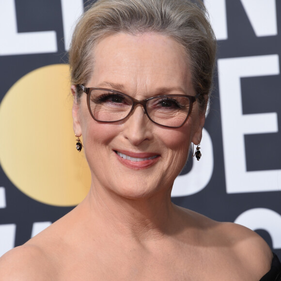 Meryl Streep sur le tapis rouge de la 75ème cérémonie des Golden Globe Awards au Beverly Hilton à Los Angeles, le 7 janvier 2018. © Chris Delmas/Bestimage 