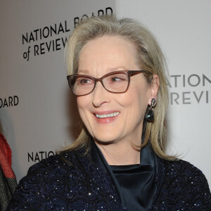 Meryl Streep - Célébrités à la soirée de gala des National Board of Review Annual Awards à New York City, New York, Etats-Unis, le 9 janvier 2018. 