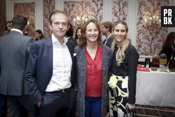 Exclusif - Frédéric Saldmann, Ségolène Royal, Sarah Saldmann - Déjeuner du Chinese Club à l’Hotel Westin Vendôme à Paris le 17 avril 2023 © Jack Tribeca / Bestimage 