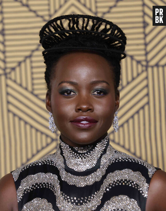 Lupita Nyong'o lors du photocall de la première du film Wakanda Forever à Londres le 3 novembre 2022.