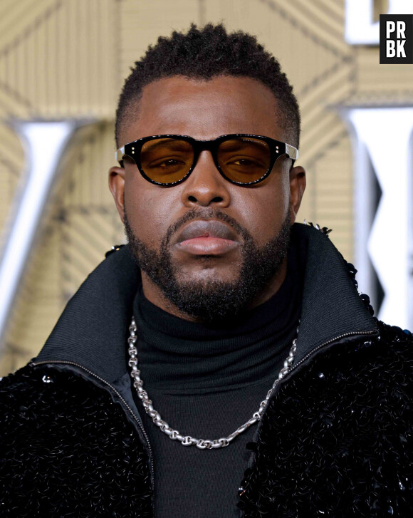 Winston Duke lors du photocall de la première du film Wakanda Forever à Londres le 3 novembre 2022.