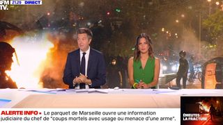 Emeutes : un maire dénonce la responsabilité des chaînes info sur... BFMTV, Aurélie Casse et Maxime Switek s'emportent