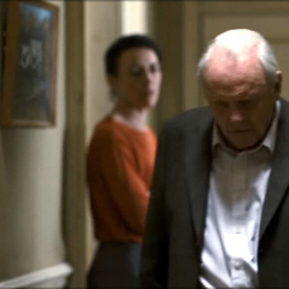 Olivia Colman et Anthony Hopkins sur le tournage du film The Father à Los Angeles, le 15 septembre 2020 