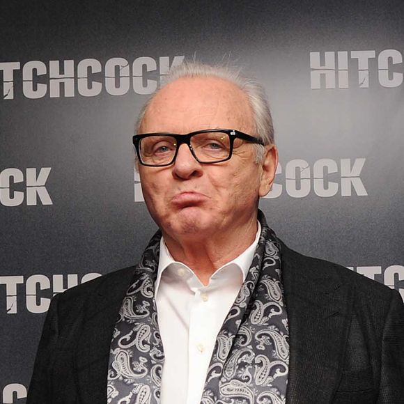 Anthony Hopkins - Premiere du film "Hitchcock" a Londres, le 9 décembre 2012. 