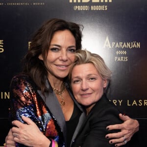 Exclusif - Sandra Sisley et Anne-Elisabeth Lemoine - Soirée des 10ans de la suite Sandra & Co lors du 76ème Festival International du Film de Cannes, France, le 19 mai 2023. © Aurelio Stella/Bestimage