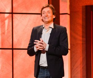 Pierre Palmade - Enregistrement de l'émission "On se refait Palmade" au Théâtre de Paris, qui sera diffusée le 16 juin sur France 3, le 22 mai 2017.