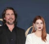 Harry Melling, Christian Bale, Lucy Boynton, Scott Cooper. - Première de "The Pale Blue Eye" (Netflix) à Los Angeles, le 14 décembre 2022. 