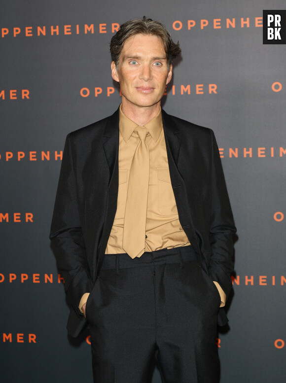 Alors âgé de 20 ans, il a monté un groupe avec son frère.
Cillian Murphy - Première du film "Oppenheimer" au Grand Rex à Paris le 11 juillet 2023. © Coadic Guirec/Bestimage